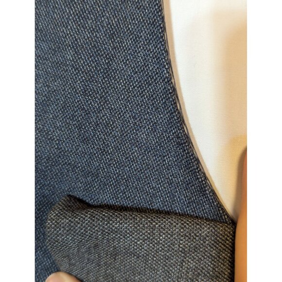 Joseph Abboud Mens XXL Bluish Gray Button-Up Dress Vest NWOT - Picture 4 of 4